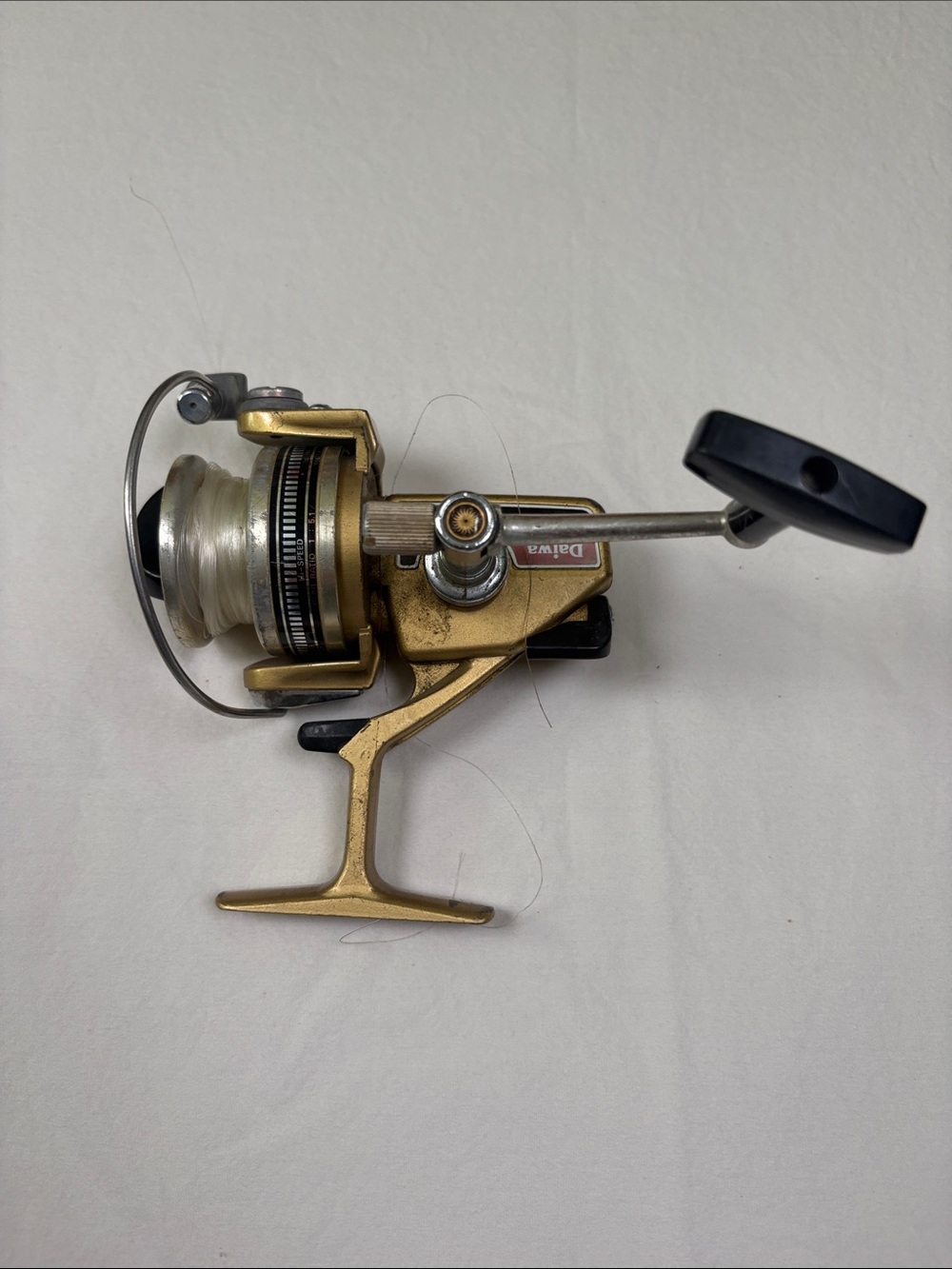 Vintage Daiwa  Gold Spinning Reel - Gold